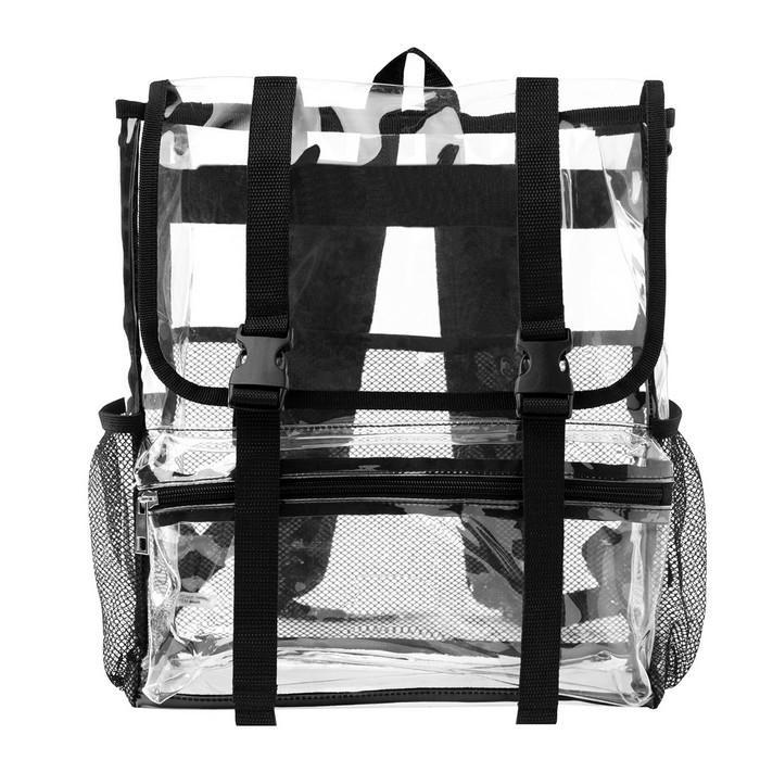 JH35105B Clear Buckle Backpack